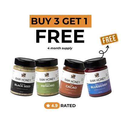 Raw Honey Bundle (4 Month Supply)