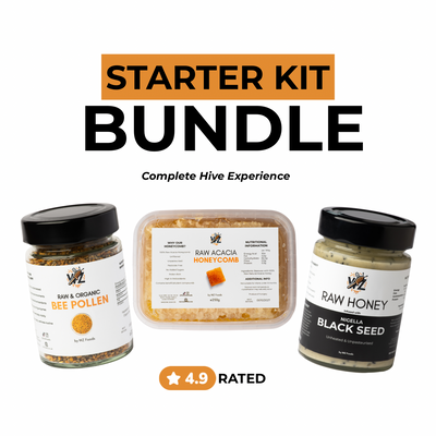 Raw Honey Starter Kit - Natural sweetness and immunity boosting