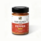 Cayenne Pepper Infused Raw Honey