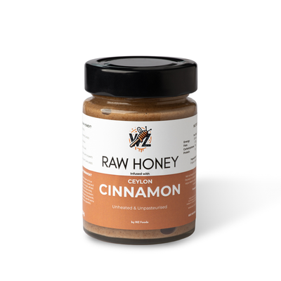 Cinnamon Infused - Raw Honey (220g)