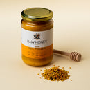 Bee Pollen Infused Raw Honey (400g)