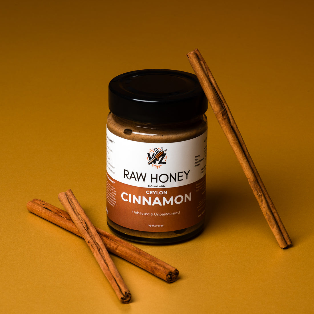 Raw Honey - Cinnamon Infused