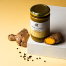Ginger, Turmeric & Black Pepper Infused Raw Honey (400g)